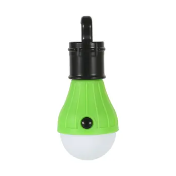 1pc Nešiojama avarinio kempingo palapinė Minkšta šviesa lauke pakabinama SOS 3 LED žibintų lemputė Žvejybos žibintas Žygio energiją taupanti lempa