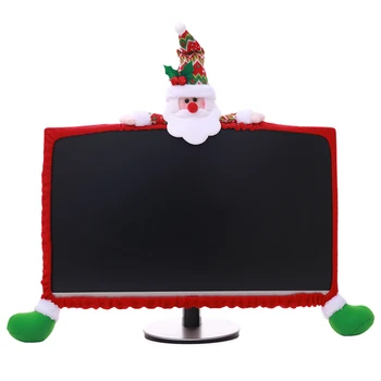 1vnt Kalėdų LCD ekrano buferio korpuso dangtelio dekoras