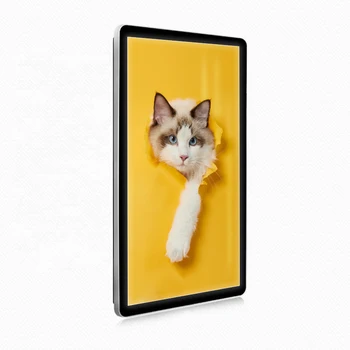 21,5 colio Android WIFI LCD reklamos žaidimų įranga ant sienos montuojamas jutiklinis ekranas rinkodarai