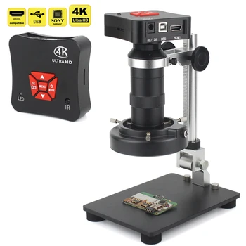 4K 48MP 60FPS Ultra HD 1080P Suderinama HDMI USB skaitmeninė vaizdo mikroskopo kamera 4K išvestis 1/2