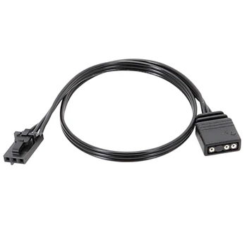 5V3Pin ARGB adapterio kabelis puikiai tinka Corsair RGB 4Pin for AuraandMSI Light Connector DropShipping