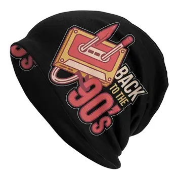 ATGAL Į 90-UOSIUS Skullies Beanies Fashion Hats Vintage Thin Bonnet Hipster Caps Vyriškos moteriškos ausinės