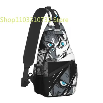 Attack On Titan Anime Crossbody Bag Sports Eyes Chest Bag Unisex Women Man Fashion Shoulder Backpacks Travel