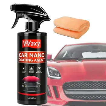 Automobilio vaško lako purškimo polimeriniai dažai Sandariklis Detalių apsauga Automobilio salono valymas Greitas kailis Automobilio nano priežiūra automobiliui