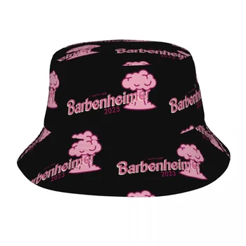 Aš išgyvenau Barbenheimerio kaušo skrybėlę Unisex vasarai 2023 Filmų gerbėjai Saulės skrybėlės gatvė supakuota lauko sportui Dropshipping