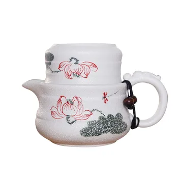 Biuro keramikos vieno asmens arbatos rinkinys, arbatos puodelis, laisvalaikio puodelis, 