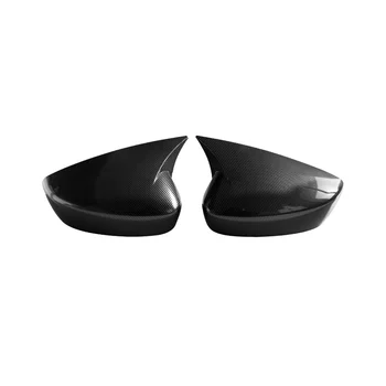 Bullhorn tipo ABS anglies pluošto stiliaus galinio vaizdo šoninio veidrodžio dangtelis Galinio vaizdo dangteliai 20 