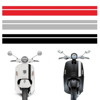 Fashion Sports Stripes Moto lipdukai motociklams Pasidaryk pats alyvos bakas Sparnų modeliavimas Motociklas Vinilo lipdukai Motobike