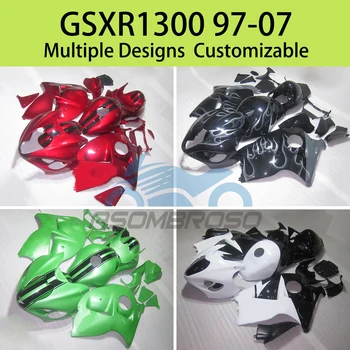 GSXR 1300 1997-2007 Prime Fairing Komplektas SUZUKI GSXR1300 97-00 01 02 03 04 05 06 07 Motociklų kėbulų komplekto apvadai