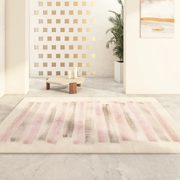 Japonų moderni svetainė Kilimėliai Namų miegamasis Dekoras Lovos kilimas Minkšti sutirštinti pliušiniai kilimai Didelio ploto kambario dekoravimo kilimas