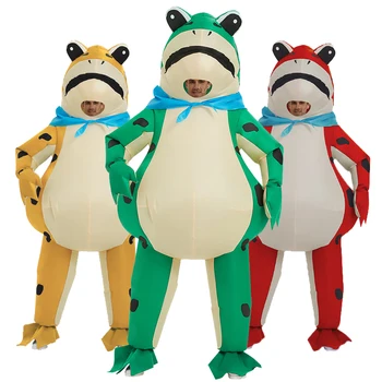 Juokinga miela varlė Pripučiamas kostiumas Gyvūnų modeliavimas Vaidmenų žaidimų dekoracijos vaikams Suaugusiųjų vakarėlių karnavalas viduje lauke