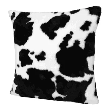 Karvės pliušinis pagalvės užvalkalas Pagalvių užvalkalai pagalvėms Dekoratyvinė svetainė 60x60 pagalvėlės užvalkalai Sofa