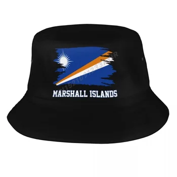 Kaušo skrybėlės Maršalo salų vėliava Šaunūs ventiliatoriai Saulės atspalvis Šaunus lauko vasaros žvejys Kepurės Žvejybos kepurė