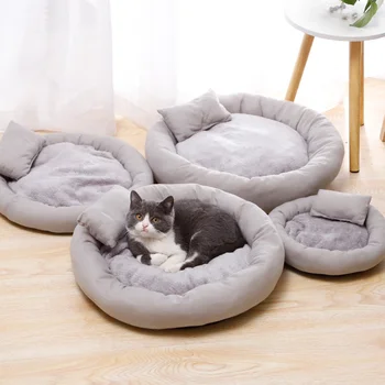 Kačių lovos Kilimėliai Daiktai Pagalvė Naminių gyvūnėlių lovos priedai Pagalvėlė Raminantis Namai Visi kačiukai Erdvė pasirūpinti augintiniais Komforto kilimėlis katėms