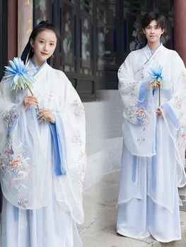 Kostiumas Hanfu Tang dinastijos moteriškas sijonas Liaudies šokių kostiumas Kinų tradicinė pasakų princesės suknelė Sceninis spektaklio kostiumas