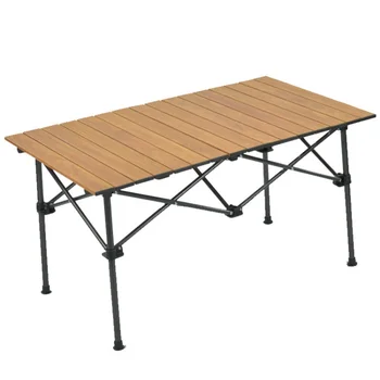 Lauko sulankstomas stalas Nešiojamas pikniko kepsninės stalas aliuminio lydinio automobilių nešiojamas stalas