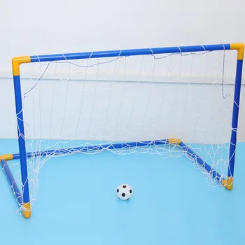 Lauko žaislai Nešiojami futbolo tikslai Sulankstomi vartai Vidiniai tinklai Treniruočių įranga kieme Plastikinis vaikas mažas