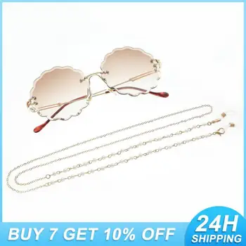 Madingos perlinių kaukių grandinėlės Neslystantys 6g akiniai Priedai Saulės akinių diržų laikiklis 2-in-1 70cmx3mm Motociklų priedai