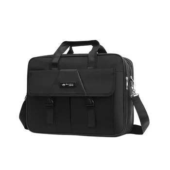 Mados verslas Vyriškas portfelis Didelės talpos vyriškas pečių pasiuntinio krepšys Neperšlampamas nešiojamojo kompiuterio krepšys 