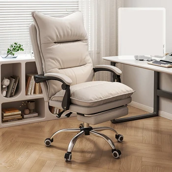 Moderni ergonomiška biuro kėdė Vykdomoji Šiaurės šalių mobilaus stalo kėdė Fotelio dizainerė Cadeira de Escritorio Biuro baldai DWH