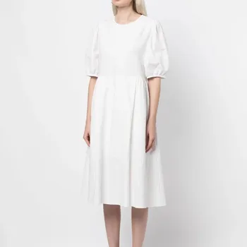 Moteriškos suknelės trumpomis rankovėmis, O-Neck, Elegantiška, Nauja, 2022, 51806