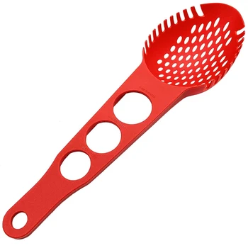 nailono spagečių serverio nelipnių makaronų šakutės šaukšto maisto filtras su spagečių matavimo įrankio filtru kaušas