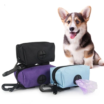 Nešiojami šunų maišų krepšiai Dozatorius Šiukšlių maišas lauke Šiukšlių paėmimas Kaušo krepšys katės šuniukui Naminių gyvūnėlių atliekų krepšio laikiklis Atsargos