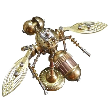 pasidaryk pats metalo surinkimas Maži bičių vabzdžių modelių rinkiniai 3D Puzzel žaislas vaikams suaugusiems Steampunk mechaninio surinkimo rinkinys Rankų darbo dovana