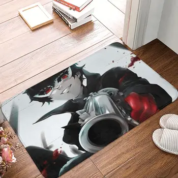 Persona 5 P5 Žaidimo Vonios kilimėlis Joker Gun Durų kilimėlis Virtuvė Kilimas Balkonas Kilimas Namų dekoras