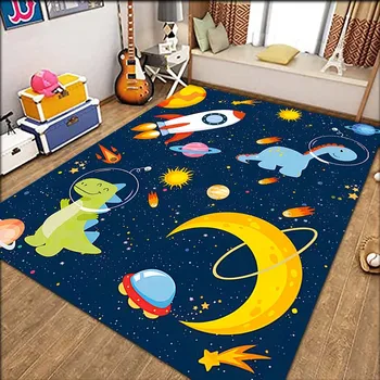 Personalizuotas dinozaurų kilimas Animacinis filmas Vaiko kilimėlis Vaikas Sofa Dovana Vaikų miegamojo dekoravimas Kicthen Mat Bathmat