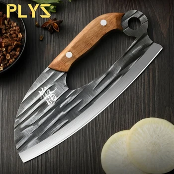 PLYS-sutirštintas darbą taupantis daržovių peilis, mėsos pjaustymo peilis, buitinis daržovių peilis, lengvas moteriškas daržovių peilis