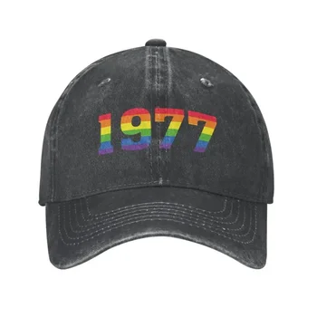 Punk Unisex Cotton Gimęs 1977 m. Gimtadienio dovana Beisbolo kepuraitė Suaugusiųjų reguliuojama tėčio skrybėlė Moterys Vyrai Sportas