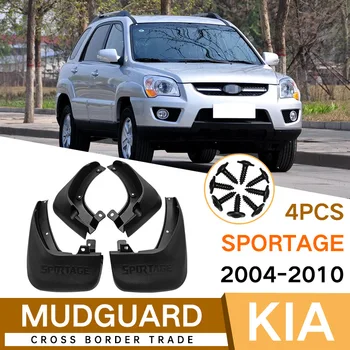 Purvo sklendės Kia Sportage 2004-2010 MudFlaps priekinis galinis sparnas Automobilių priedai