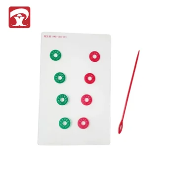 Raudona ir žalia gelbėjimo kortelė Kortelės surinkimo kortelė Vaikų žiūronų kolekcija Sintezės funkcija Diplopijos mokymas RD003