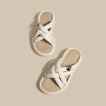 Sandalai Moterys Paplūdimio sandalai Neslidūs Dilimui atsparūs patogūs individualizuoti dezodoravimo moteriški batai