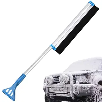 Sniego šepetys ir grandiklis 3 In 1 pašalinimo grandiklio šepetys daugiafunkcinis nuimamas sniego valymo įrankis sunkvežimių automobilių stovyklavimui