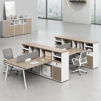 Study Executive Work Desk Standing Reception Computer Write Work Desk Staff Modern Escritorio Ordenador Work Furniture HD50WD