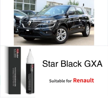 Tinka Renault dažų remontui subraižytam automobiliui Star Black GXA Polar night grey touch up paint pen modifie paint repair