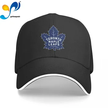 Unisex medvilninė kepurė moterims Vyrai Klevo lapai Mada Beisbolo kepuraitė Toronto reguliuojama lauko gatvės drabužių kepurė