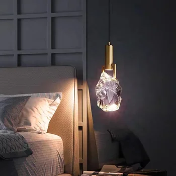 VEKO šviestuvai žalvariniai modernūs prabangūs šviestuvai miegamojo lubų šviestuvas krištolo šviestuvas namams