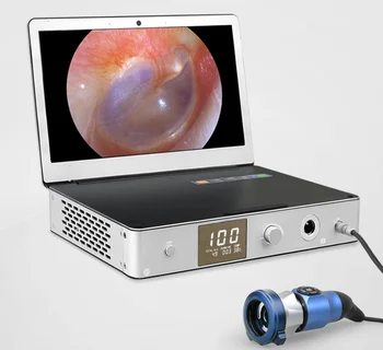 YD-1000S medicininė integruota nešiojama HD endoskopo sistema ir led šviesos šaltinis urologijai / histeroskopijai / Ent / artroskopijai
